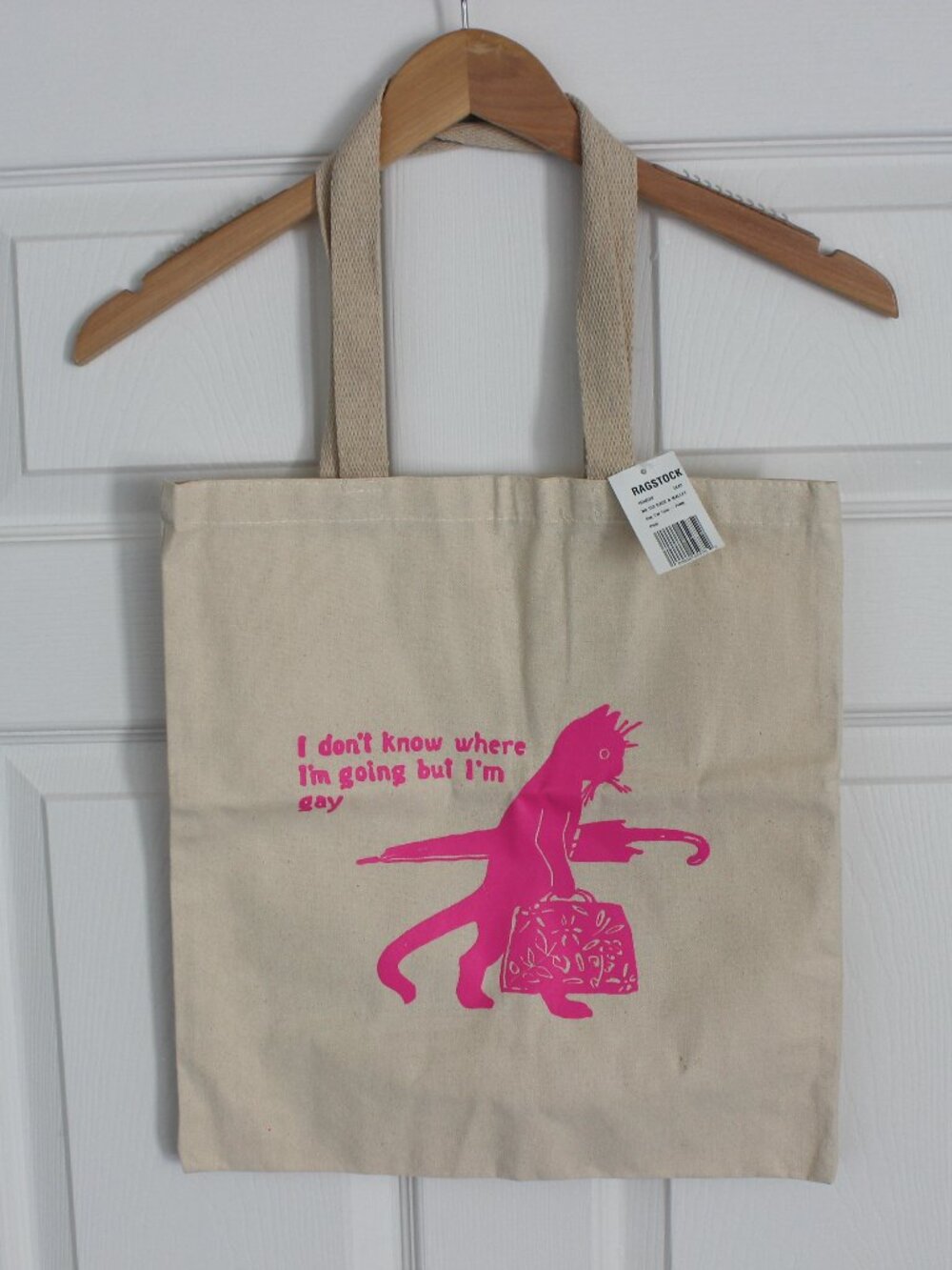 Gay Cat Tote Bag